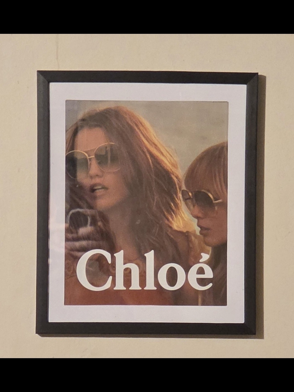 Chloé Fashion Print in Brown and Tan Tones